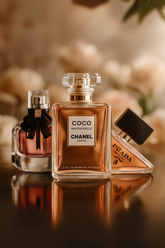 Set de 3 perfumes: Prada Paradoxe, Coco Mademoiselle y Mon Paris – 100 ml